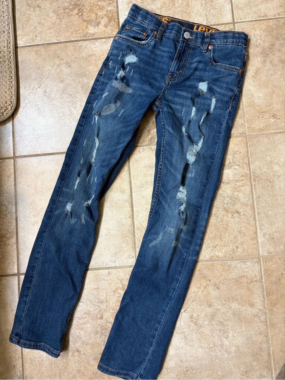 🐴LEVI’S Distressed 510 Denim Jeans - Picture 2 of 10